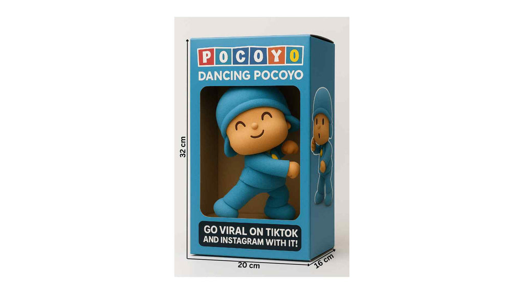 Pocoyo Sleepy Pose Boy Doll