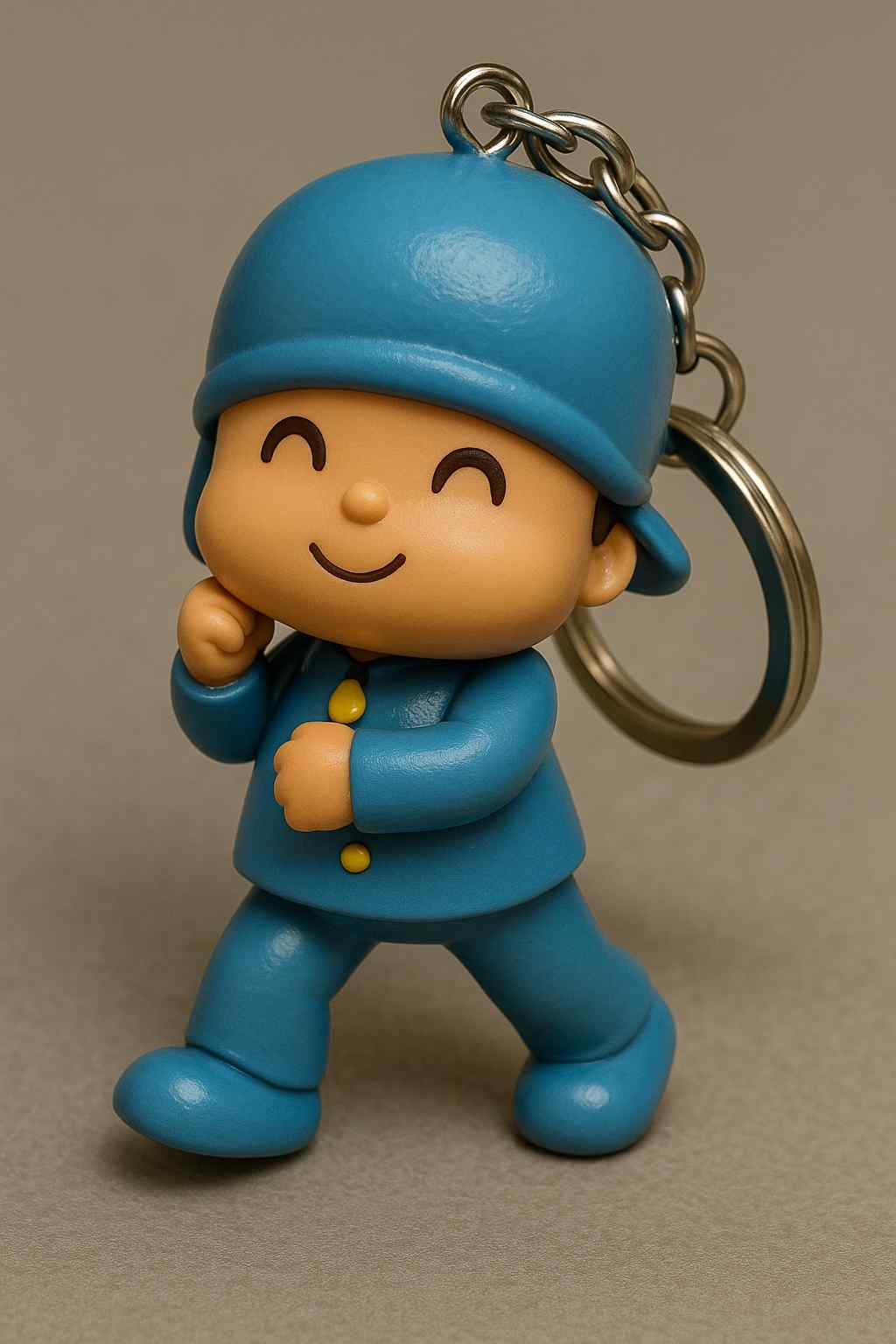4 set of Pocoyo Keychain version Multi Pose Doll