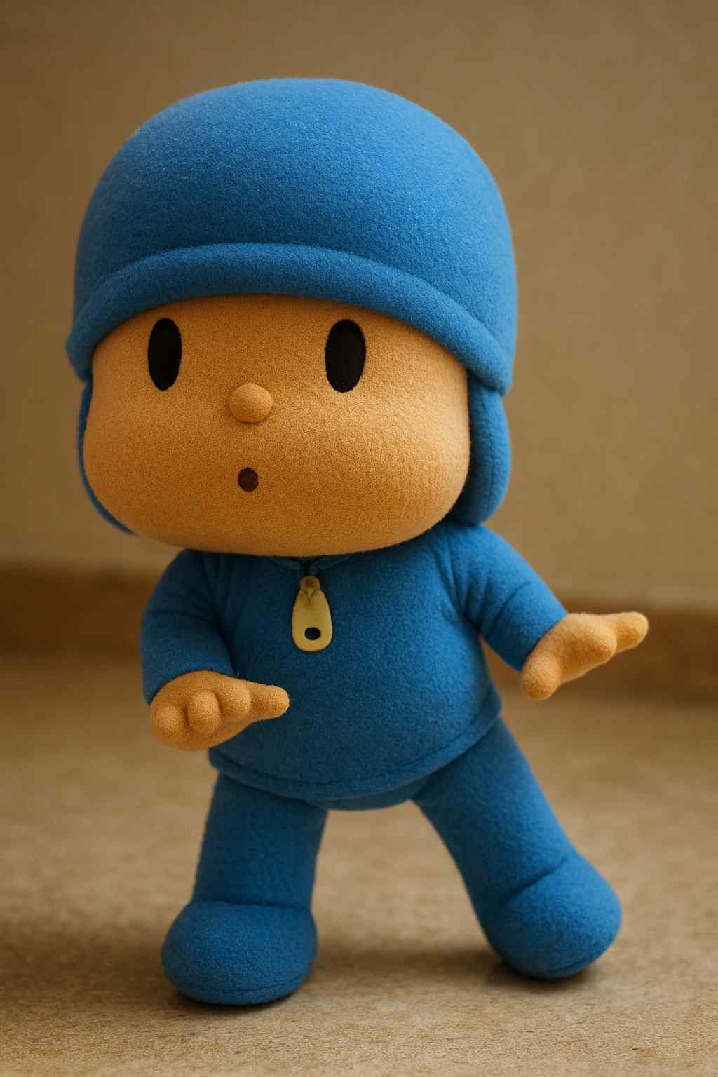 Pocoyo Surprised Pose Boy Doll