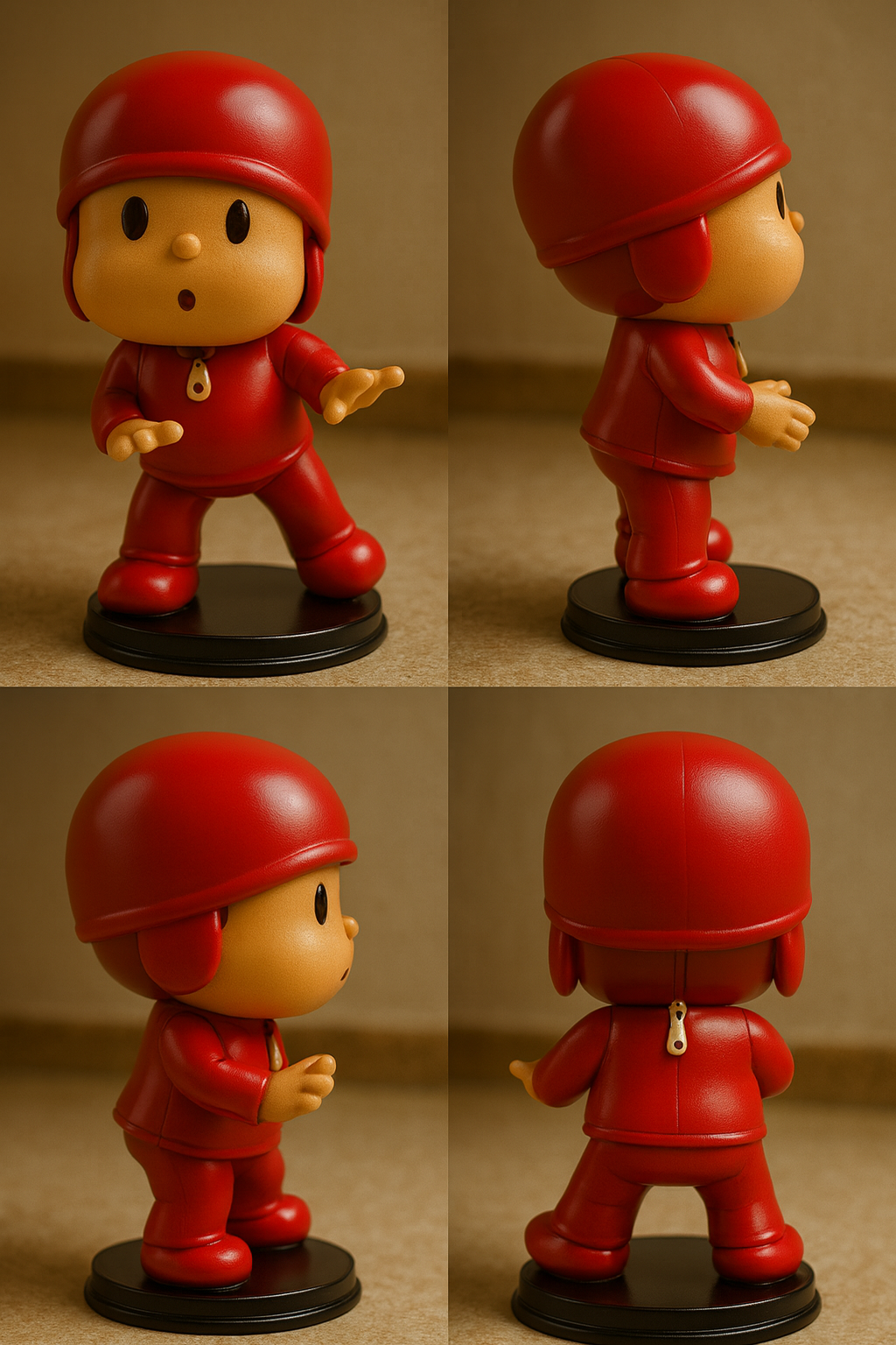 4 set Bobble Head Dashboard Doll