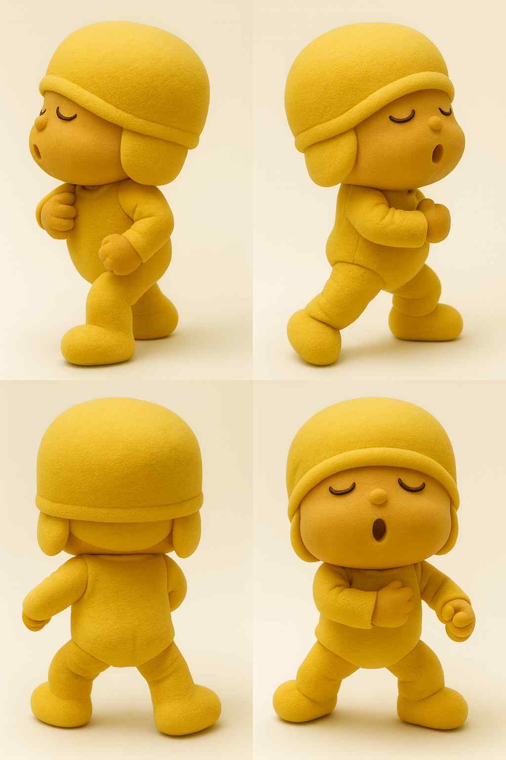 Pocoyo Sleepy Pose Boy Doll