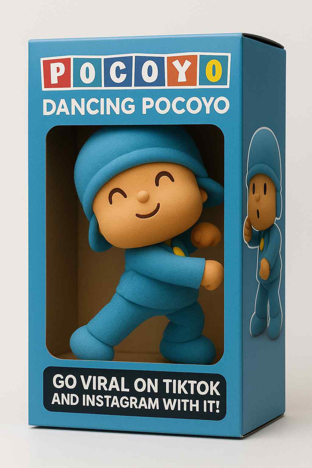 Pocoyo Sleepy Pose Boy Doll