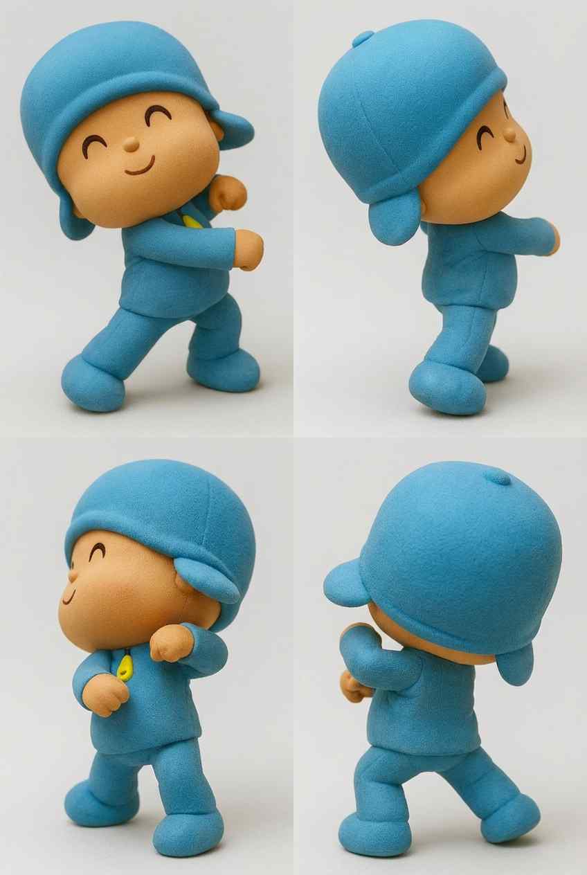 Pocoyo Happy Lean Pose Boy Edition Doll