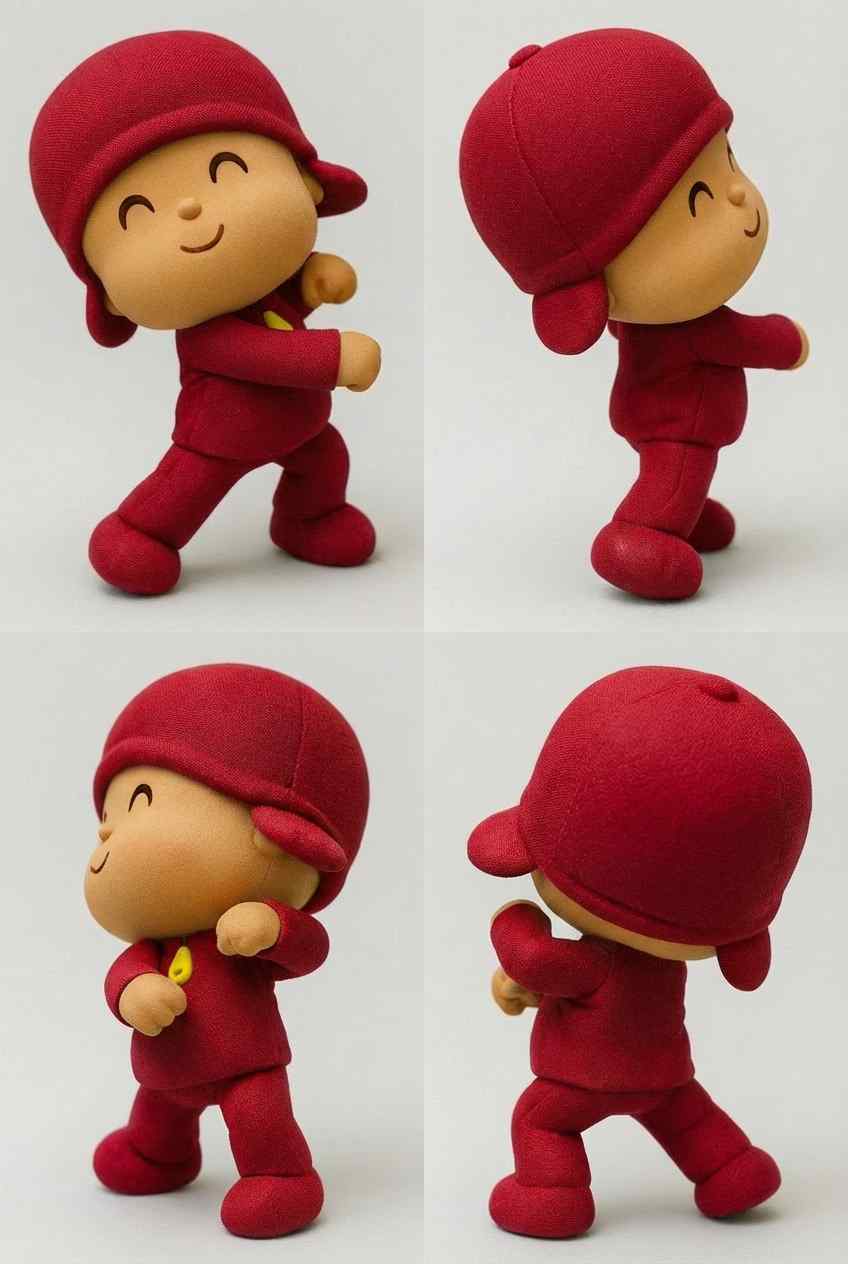 Pocoyo Happy Lean Pose Boy Edition Doll